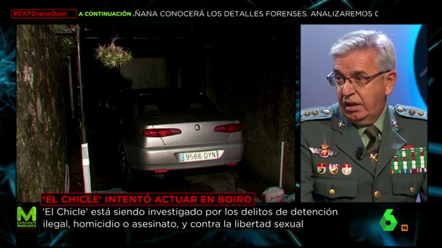 Imagen del veh&iacute;culo de 'El Chicle' registrado por la Guardia Civil