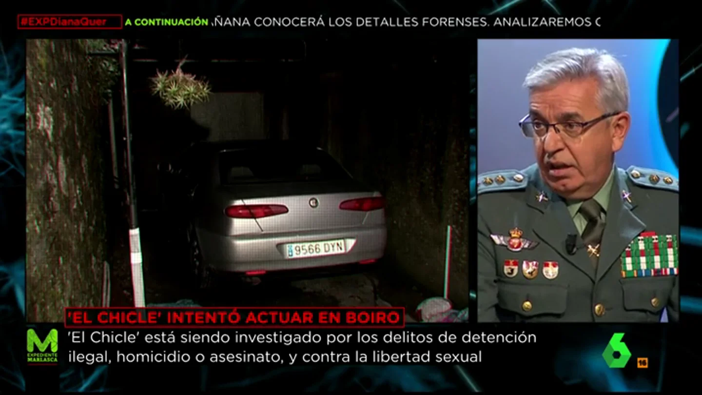 Imagen del vehículo de 'El Chicle' registrado por la Guardia Civil Imagen del vehículo de 'El Chicle' registrado por la Guardia Civil