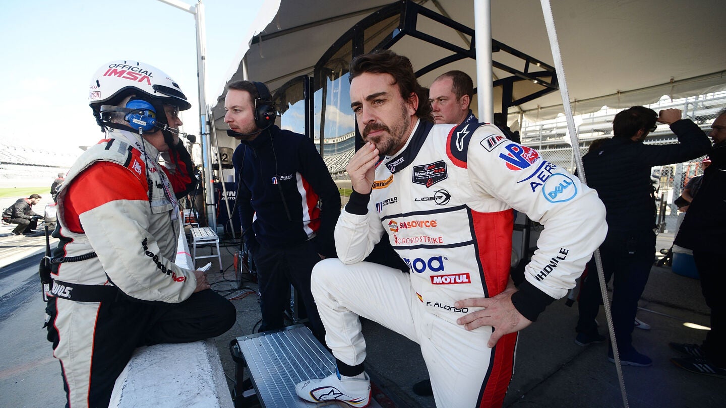 Fernando Alonso en Daytona