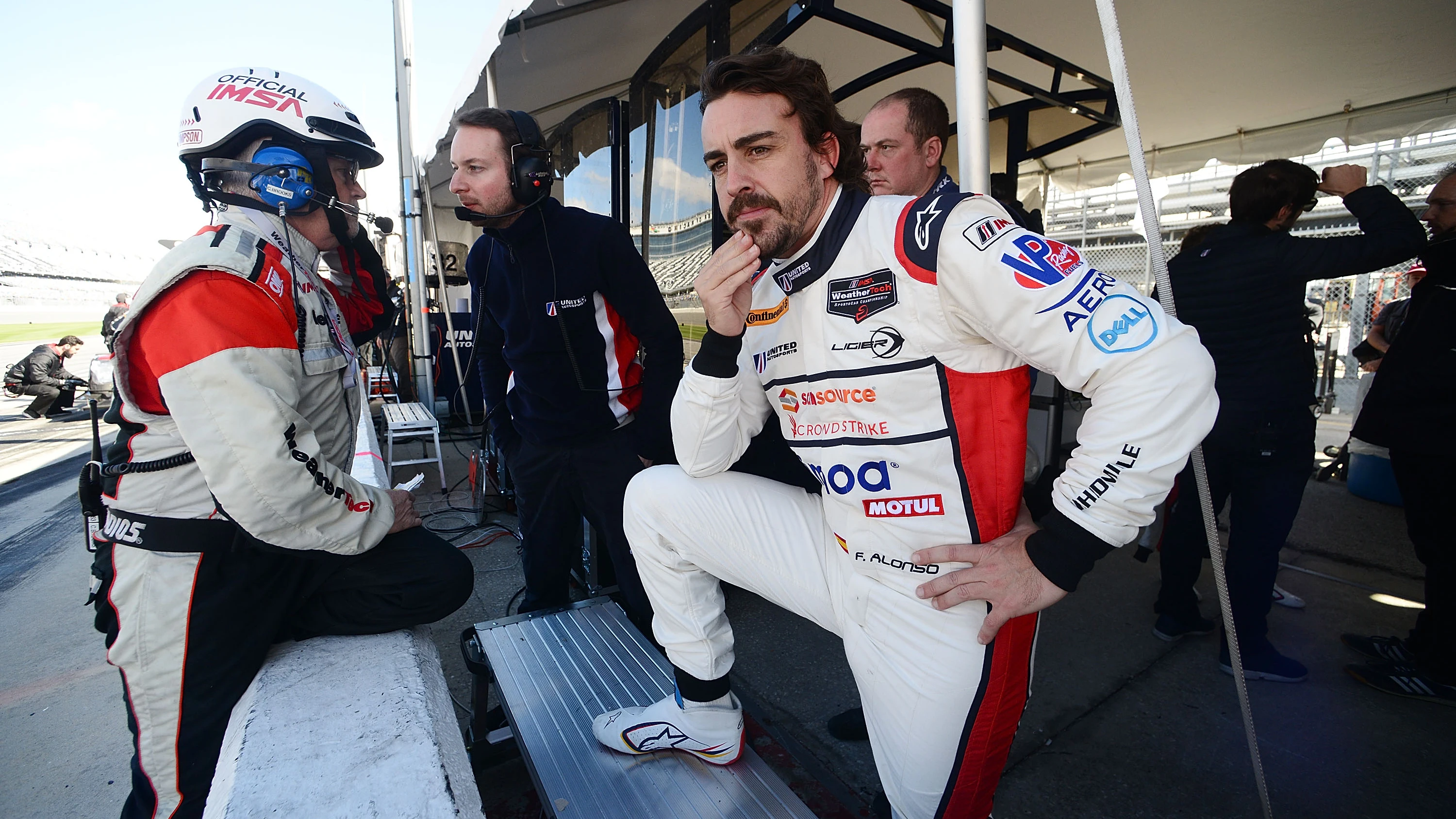 Fernando Alonso en Daytona