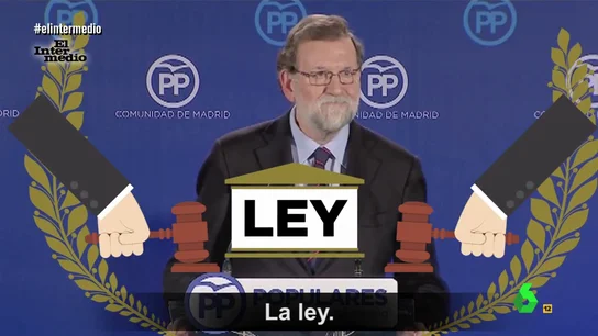 'El imperio de la ley', el hit con más "flow" de Rajoy El intermedio