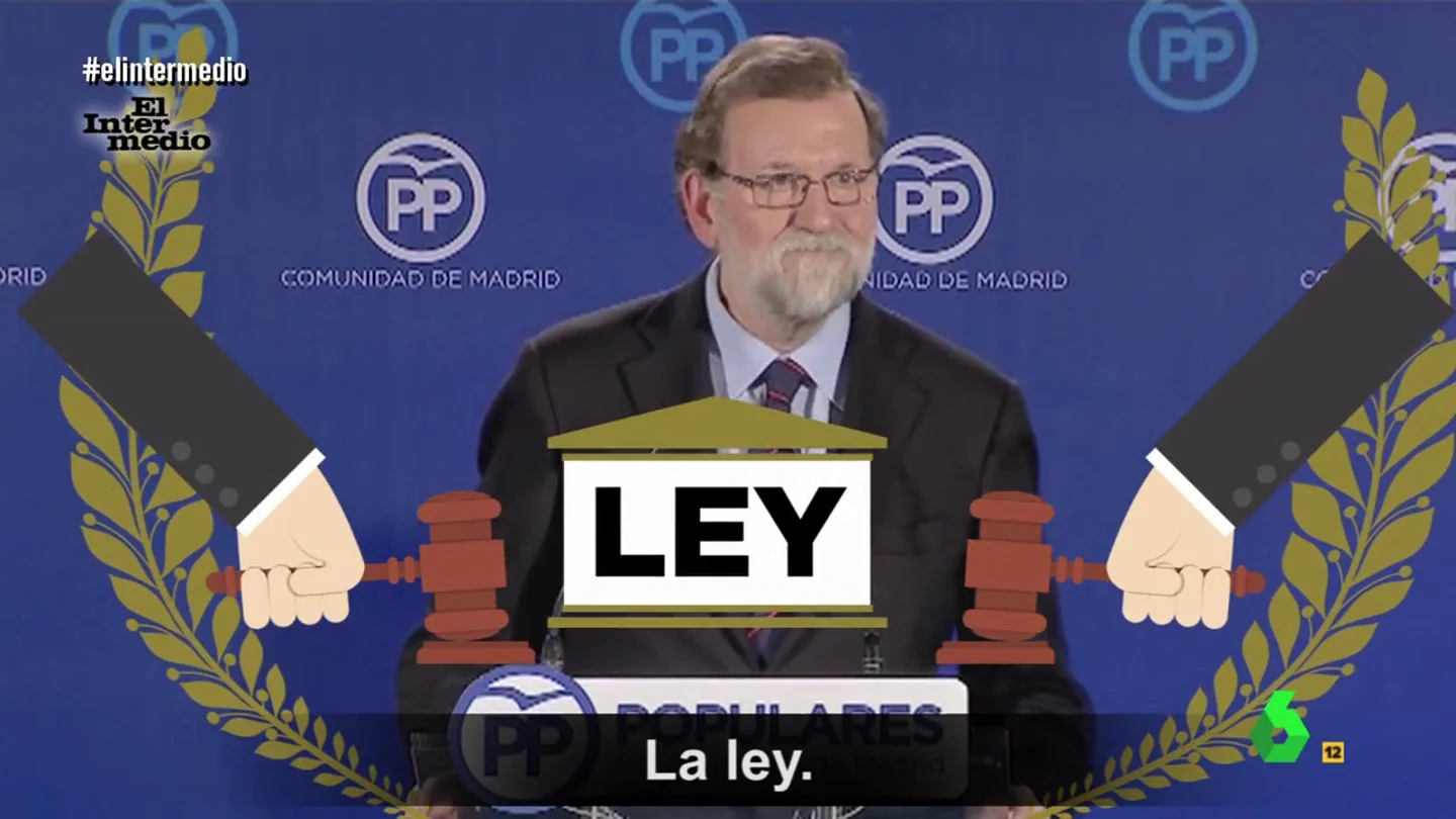 'El imperio de la ley', el hit con más "flow" de Rajoy El intermedio