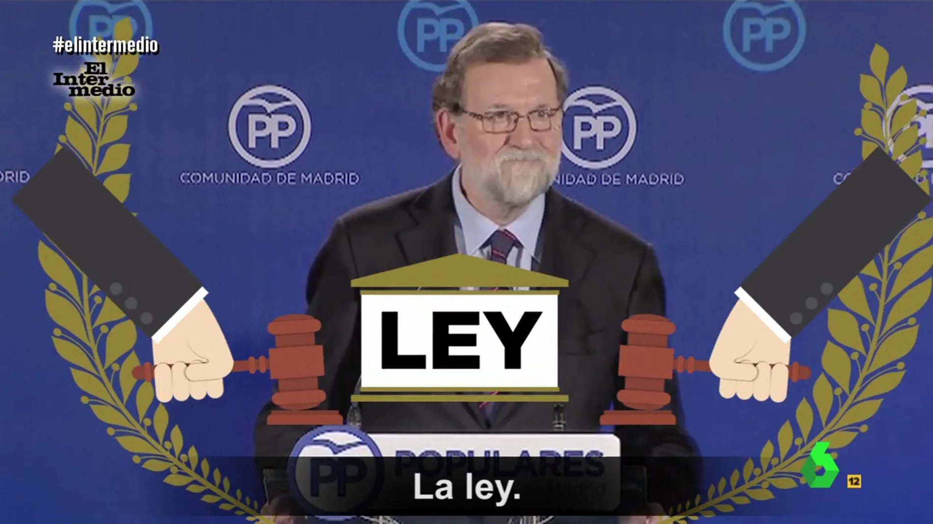 'El imperio de la ley', el hit con más "flow" de Rajoy