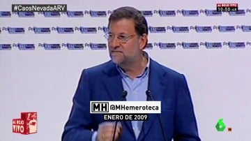 Mariano Rajoy en 2009