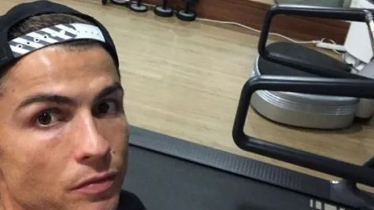 Cristiano en el gimnasio Cristiano en el gimnasio