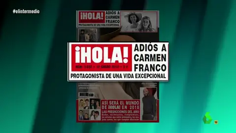 Portada de la revista 'Hola' Portada de la revista 'Hola'