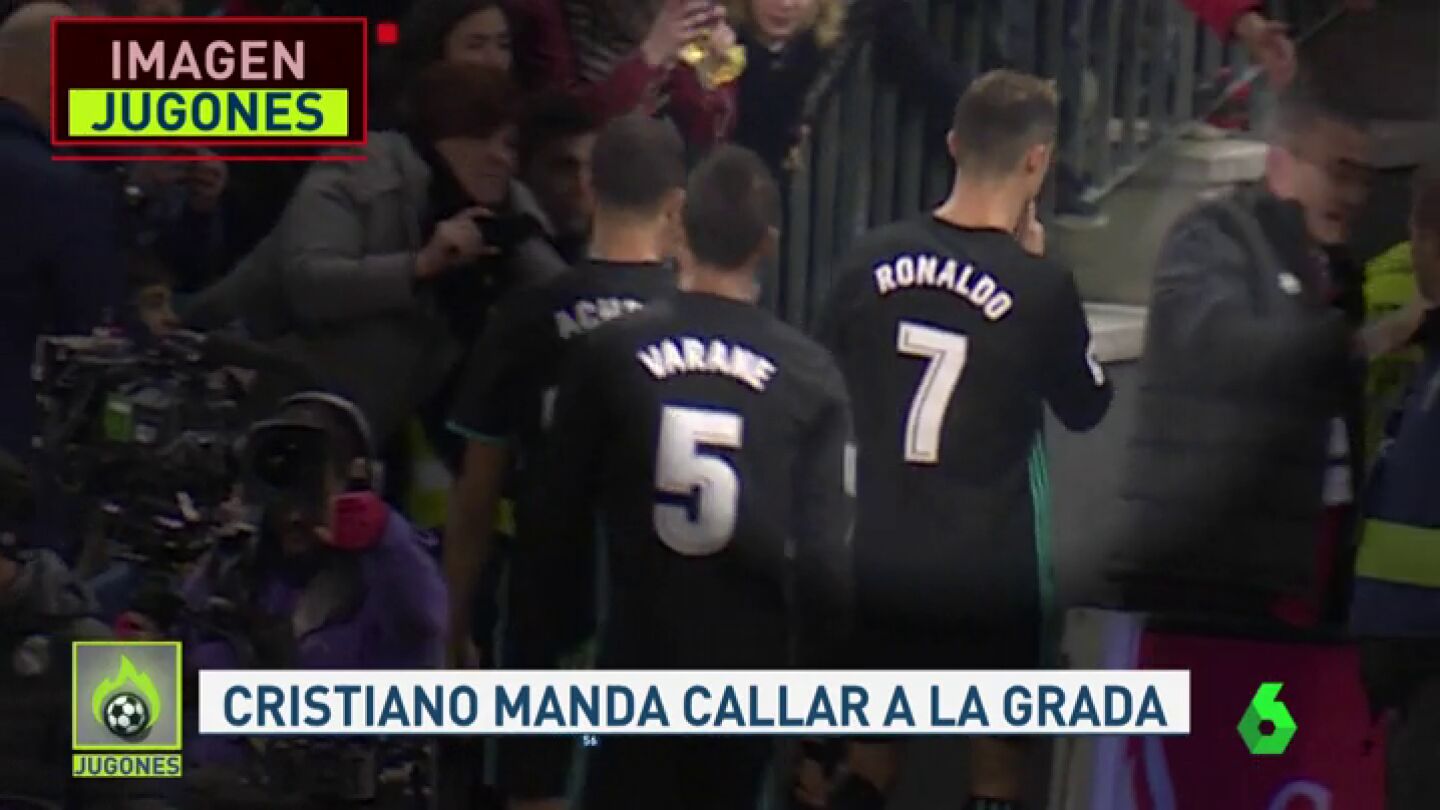Cristiano manda callar a Bala&iacute;dos