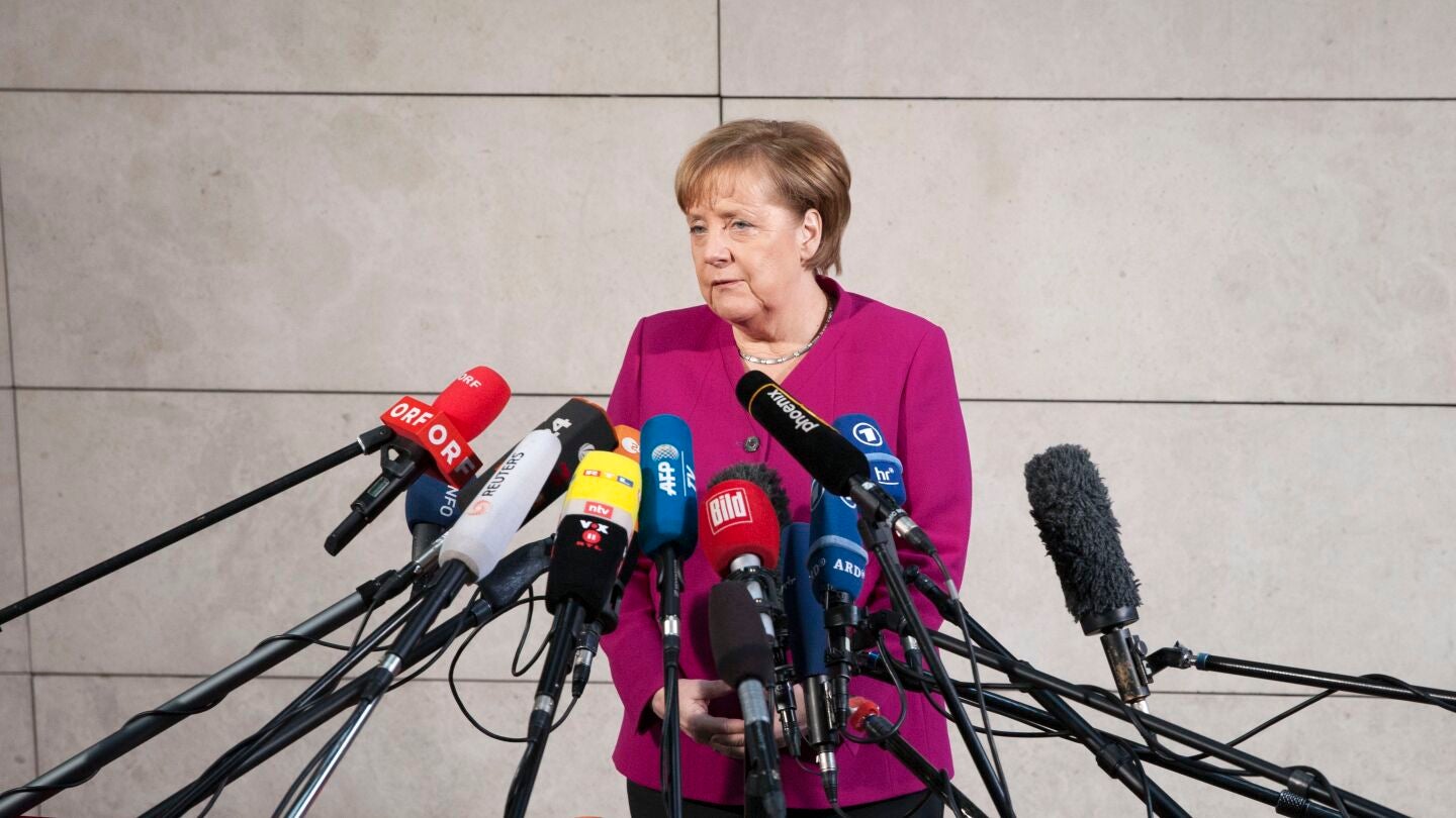 La canciller alemana, Angela Merkel