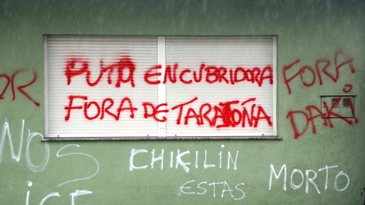 Pintadas en la casa de El Chicle