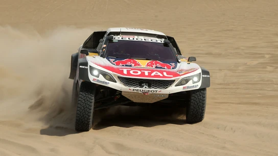 Sébastien Loeb, en la cuarta etapa del Dakar Sébastien Loeb, en la cuarta etapa del Dakar