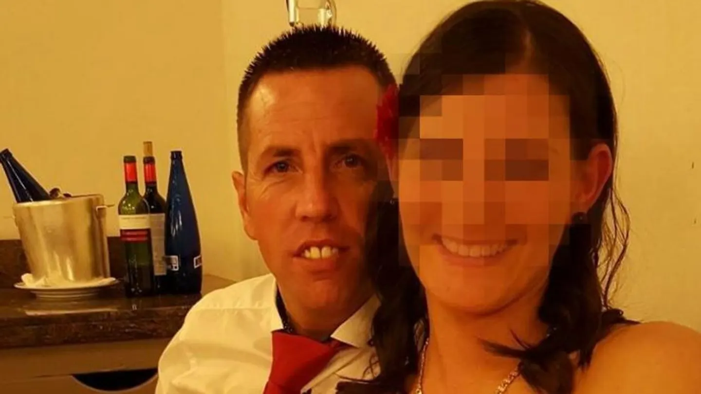 'El Chicle', junto a su exmujer La mujer de 'El Chicle'