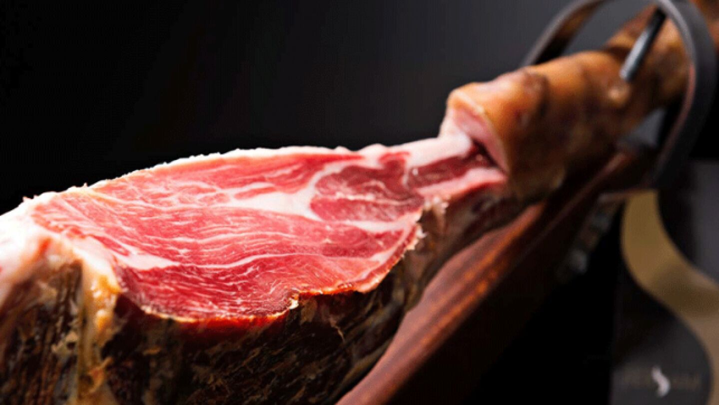 Imagen de archivo de un jam&oacute;n