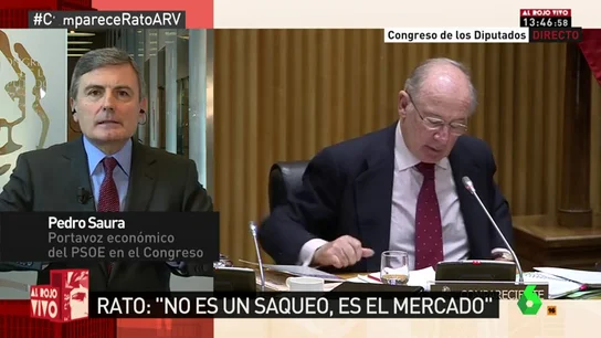 Pedro Saura, en Al Rojo Vivo Pedro Saura, en Al Rojo Vivo