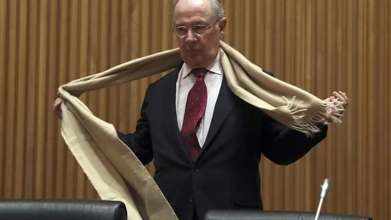 Rodrigo Rato se prepara para su comparecencia en el Congreso