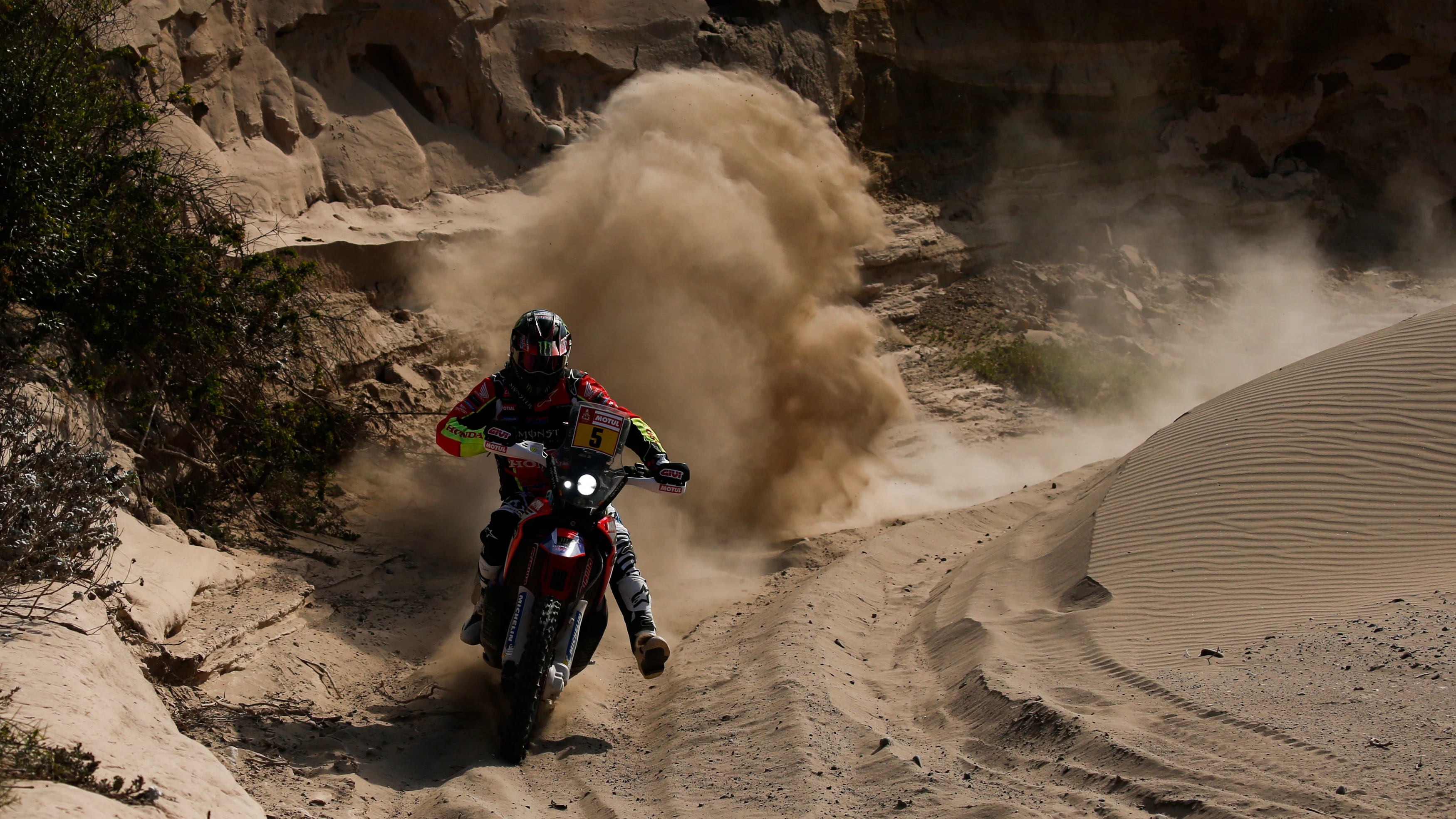 Joan Barreda en el Dakar