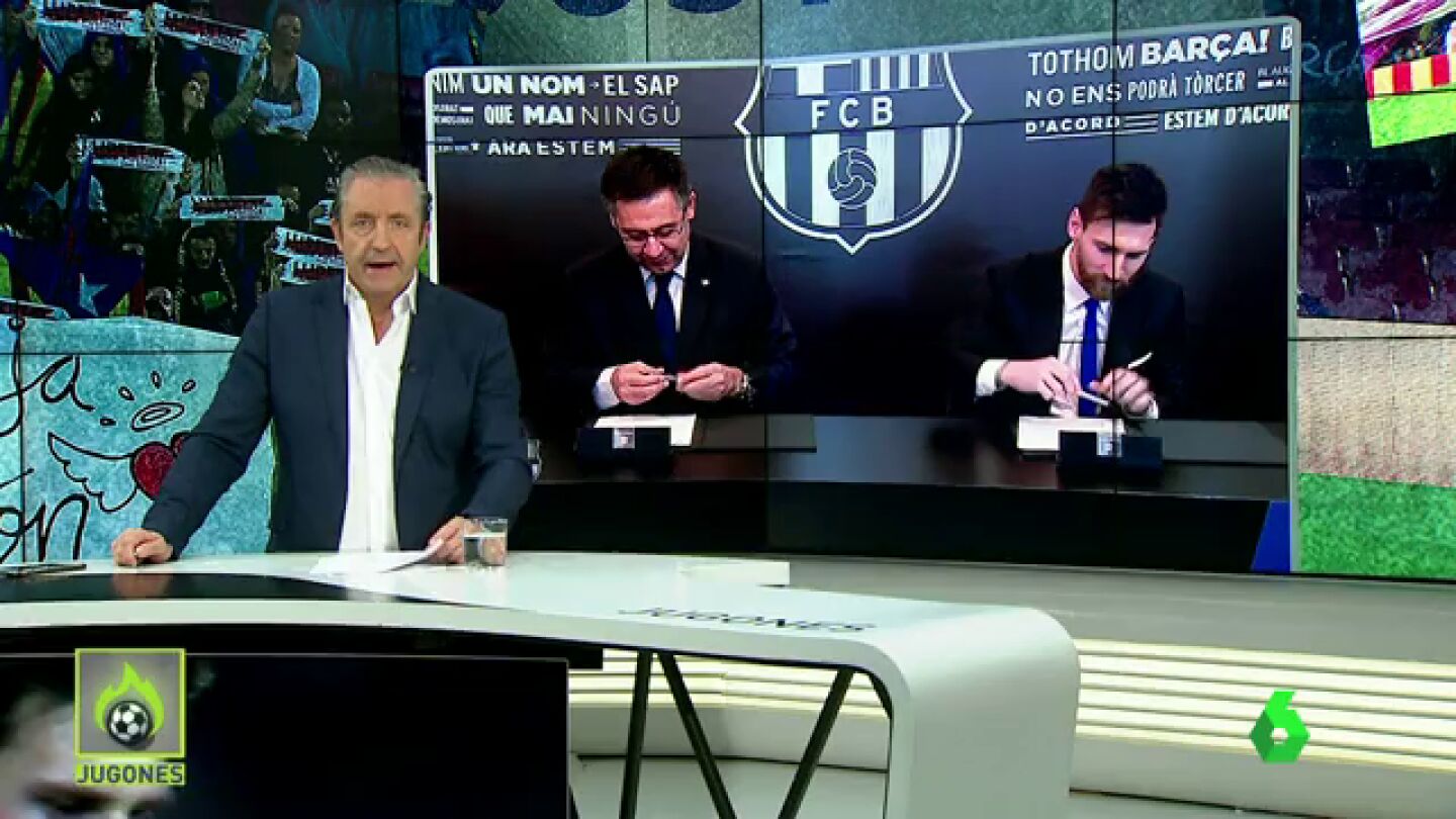 El BAR&Ccedil;A PROTEGER&Aacute; A MESSI DEL INDEPENDENTISMO