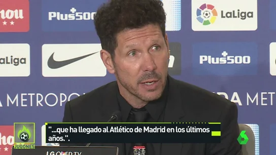 Simeone: "Diego Costa ha sido el futbolista más importante que ha llegado al Atlético en los últimos años" Simeone: "Diego Costa ha sido el futbolista más importante que ha llegado al Atlético en los últimos años"