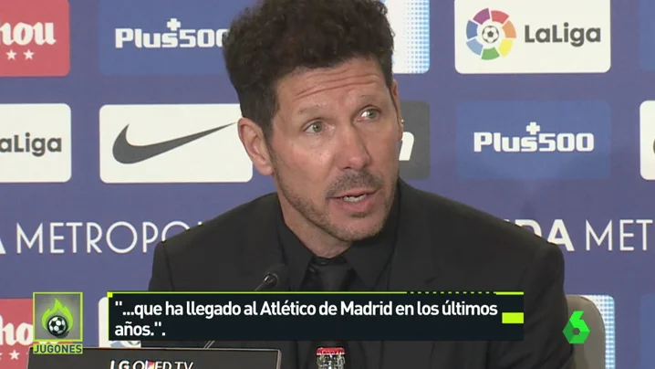 Simeone: "Diego Costa ha sido el futbolista más importante que ha llegado al Atlético en los últimos años"