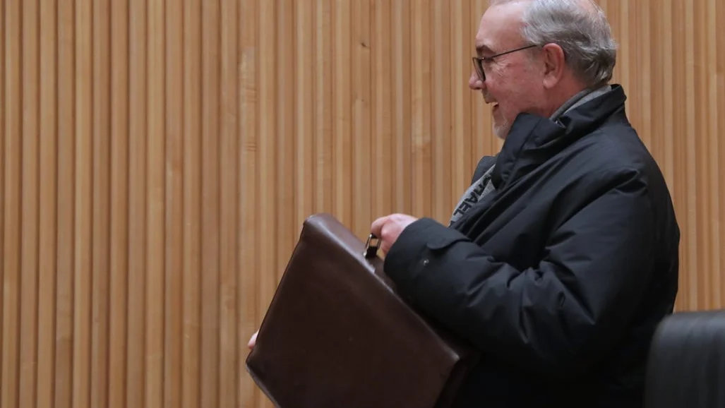 Pedro Solbes en el Congreso de los Diputados