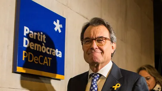 El expresidente de la Generalitat y presidente del PDeCAT, Artur Mas El expresidente de la Generalitat y presidente del PDeCAT, Artur Mas