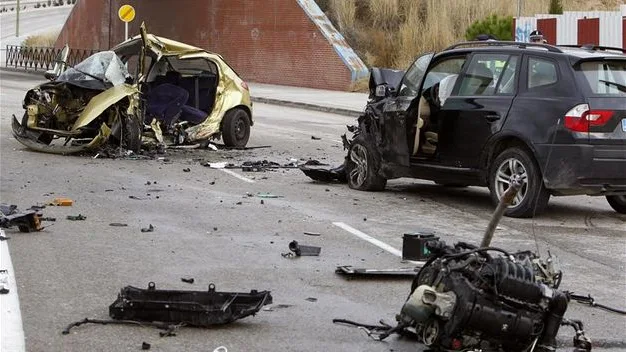 Imagen de archivo de un accidente de tráfico