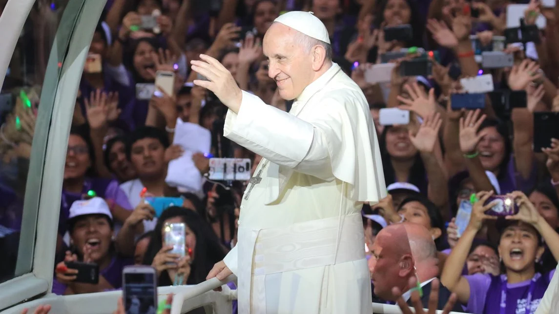 El papa Francisco en Perú