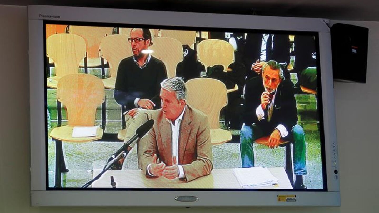 Pablo Crespo declara durante el juicio por la 'trama G&uuml;rtel'