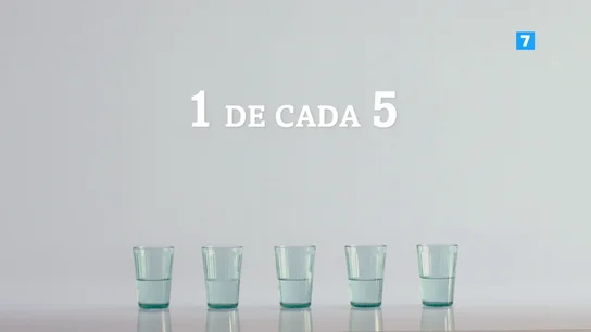 Uno de cada cinco lo verá medio vacio Uno de cada cinco lo verá medio vacio