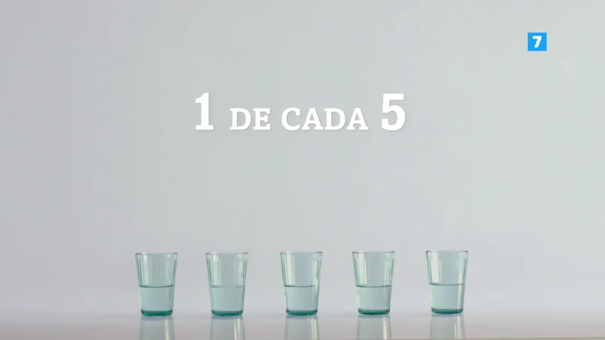 Uno de cada cinco lo verá medio vacio