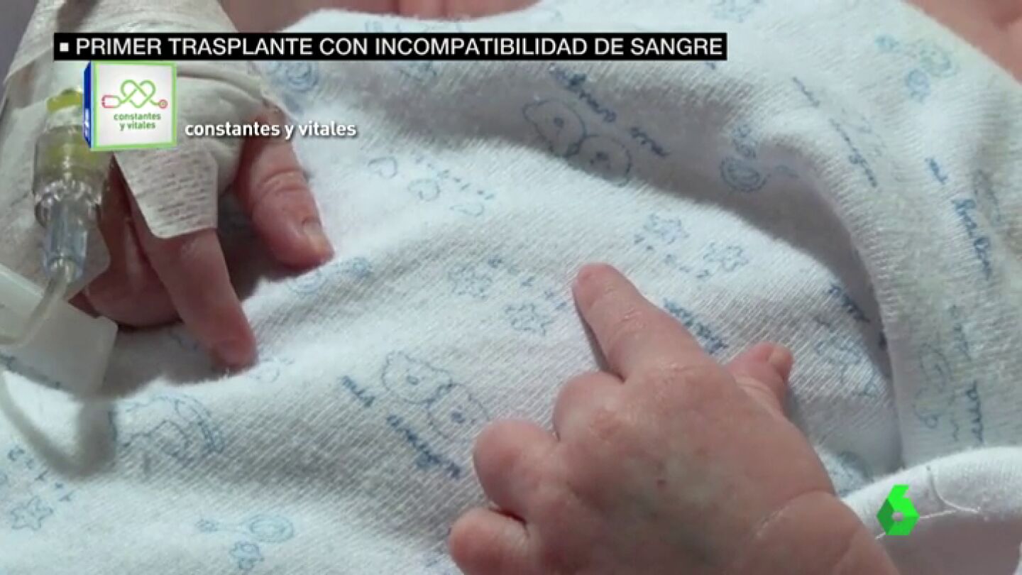 Carla, primer beb&eacute; en recibir un coraz&oacute;n incompatible con su sangre en Espa&ntilde;a