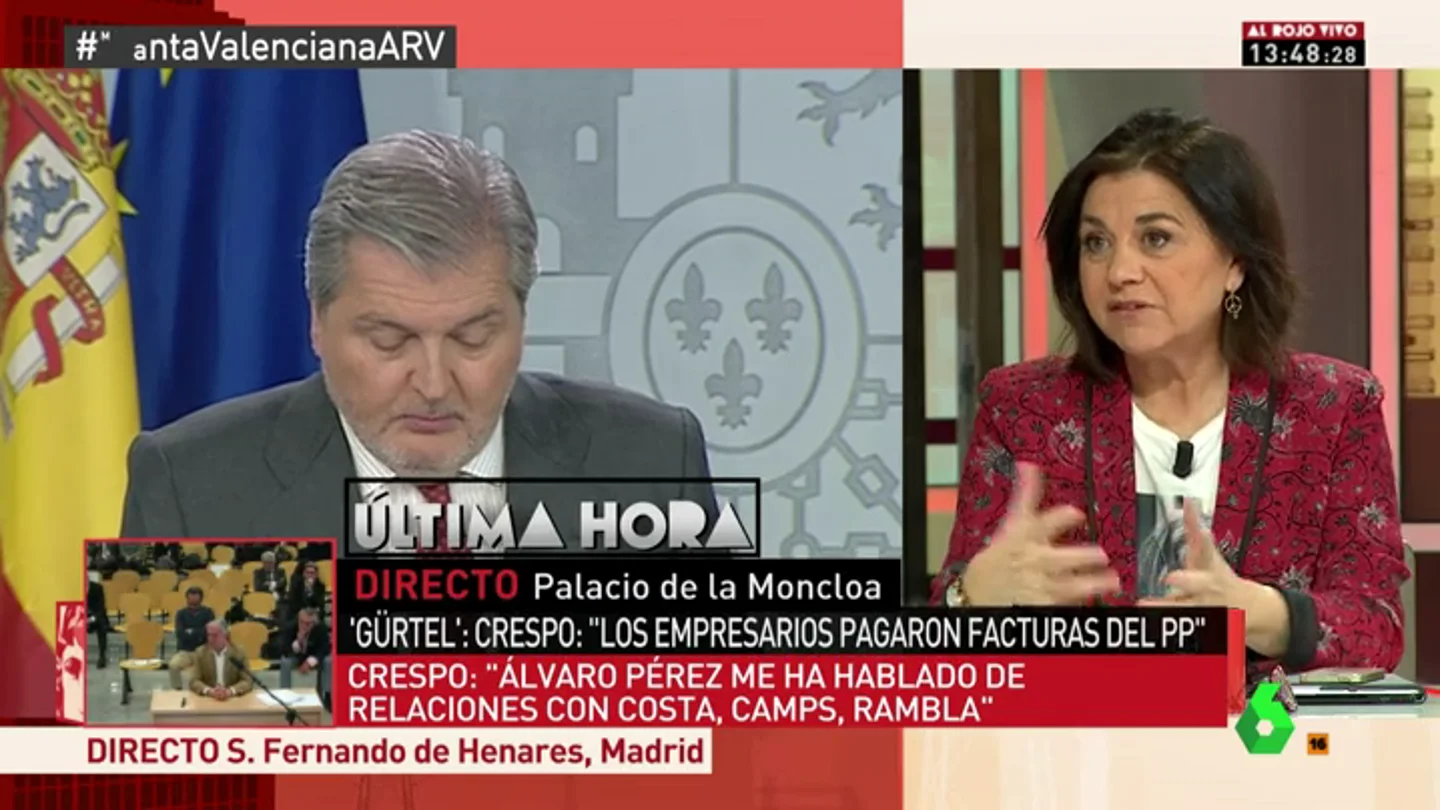 Lucía Méndez, en Al Rojo Vivo Lucía Méndez, en Al Rojo Vivo
