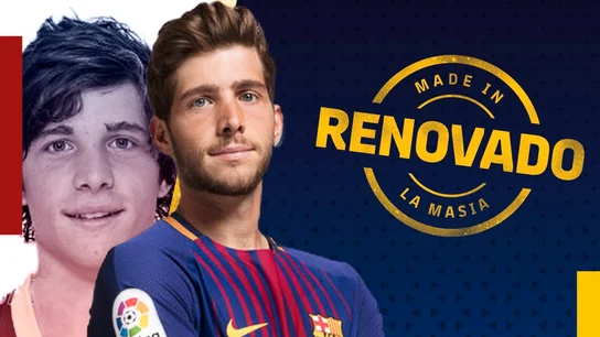 Sergi Roberto, renovado con el Barcelona hasta 2022 Sergi Roberto, renovado con el Barcelona hasta 2022