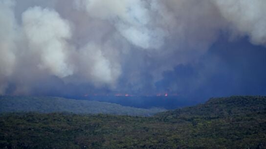 Incendio en un parque natural al sur de S&iacute;dney