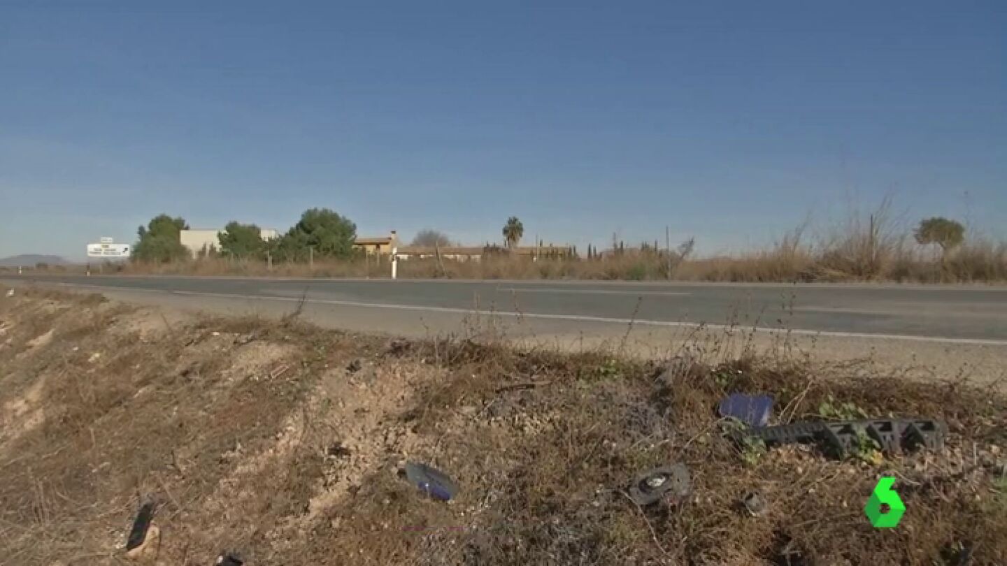 Accidente de tr&aacute;fico en Torre Pacheco, Murcia