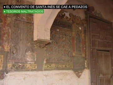 Los frescos de finales del siglo XVI del convento de Santa Inés Los frescos de finales del siglo XVI del convento de Santa Inés
