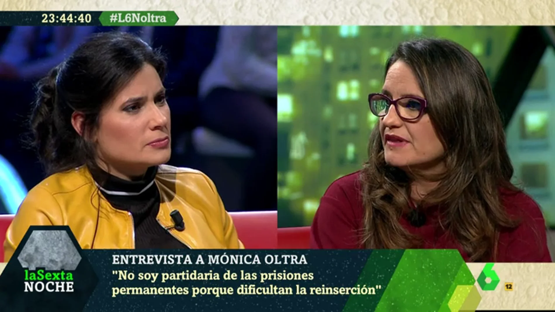 La vicepresidenta de la Generalitat Valenciana, Mónica Oltra