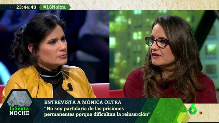 La vicepresidenta de la Generalitat Valenciana, Mónica Oltra