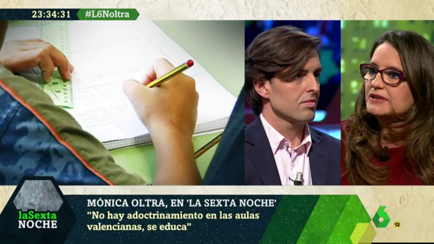 M&oacute;nica Oltra, en laSexta Noche