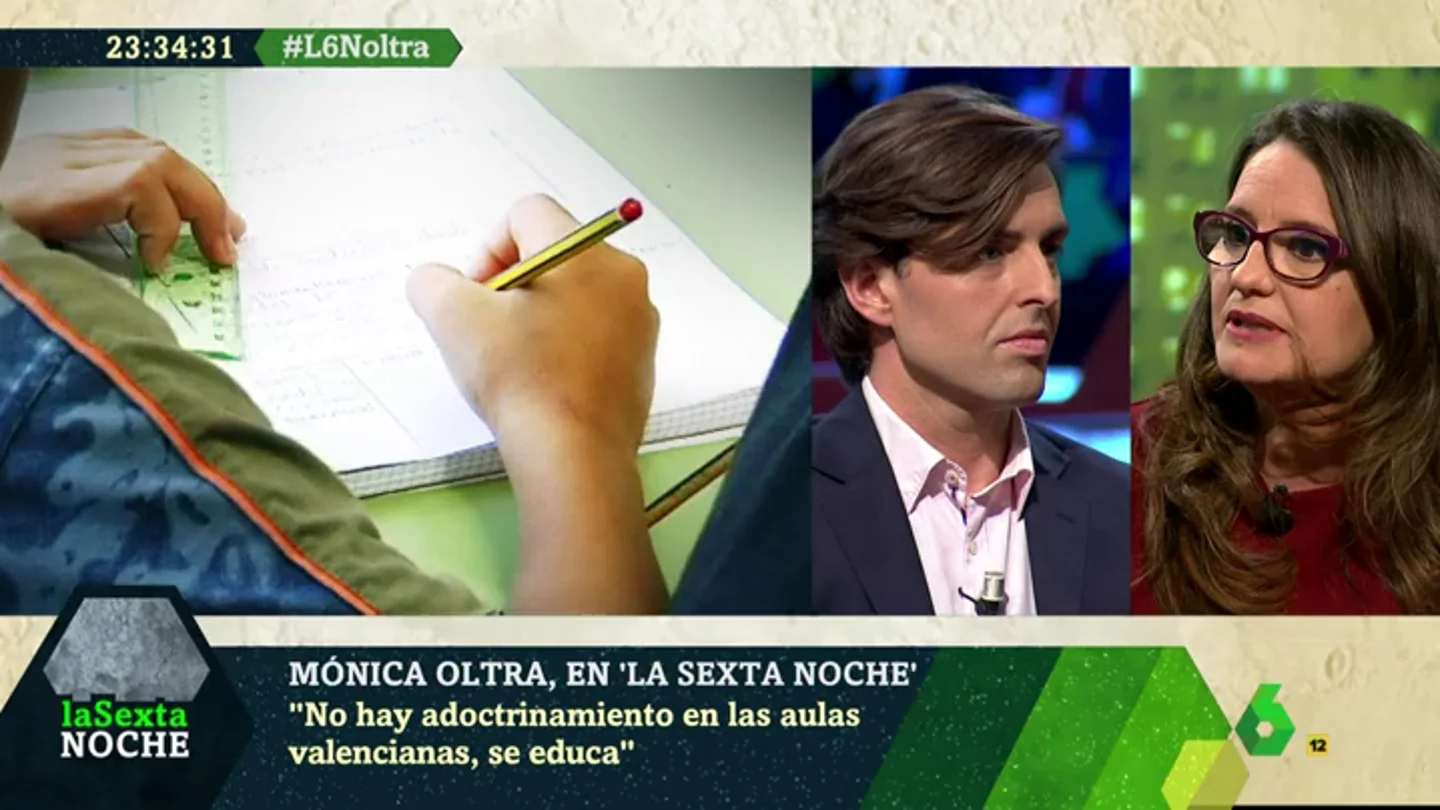 Mónica Oltra, en laSexta Noche Mónica Oltra, en laSexta Noche