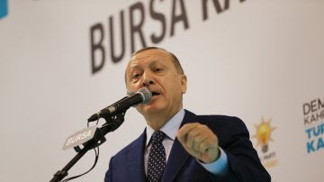 El presidente turco Recep Tayyip Erdogan 