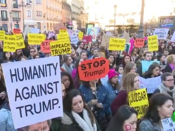España se une a la 'Marcha de las Mujeres' España se une a la 'Marcha de las Mujeres'