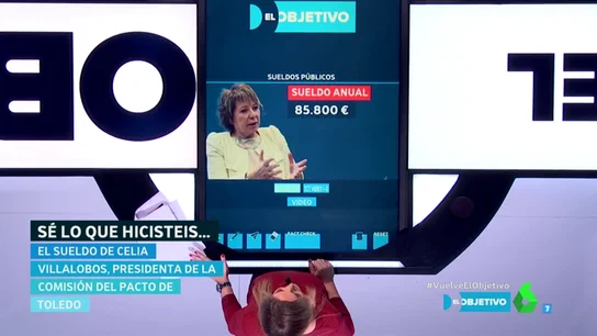 El sueldo de Celia Villalobos El sueldo de Celia Villalobos