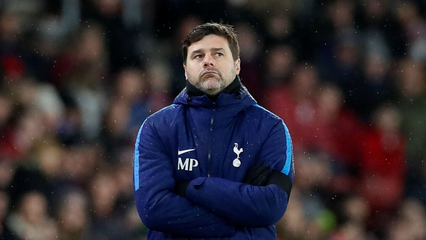 Pochettino en el partido ante el Southampton
