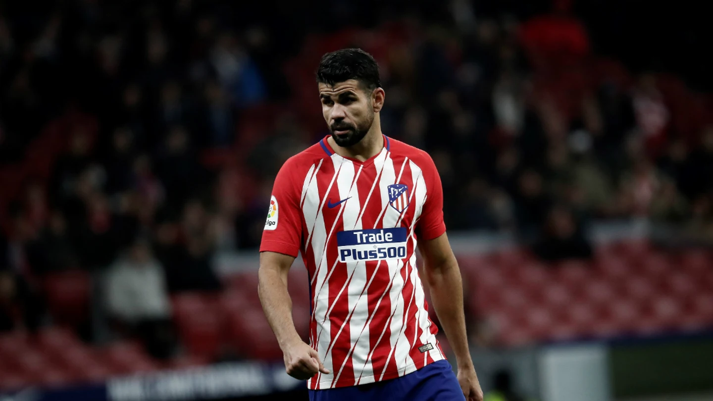 Diego Costa, con el Atlético Diego Costa, con el Atlético