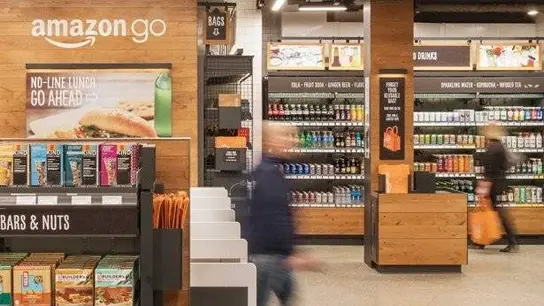 Imagen de Amazon Go, el primer supermercado de la compañía Imagen de Amazon Go, el primer supermercado de la compañía