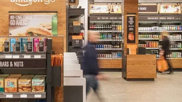 Imagen de Amazon Go, el primer supermercado de la compañía