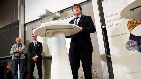 El expresidente catalán Carles Puigdemont El expresidente catalán Carles Puigdemont