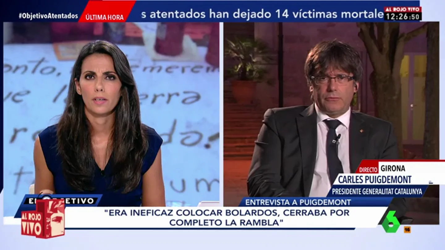 Carles Puigdemont en El Objetivo Carles Puigdemont en El Objetivo
