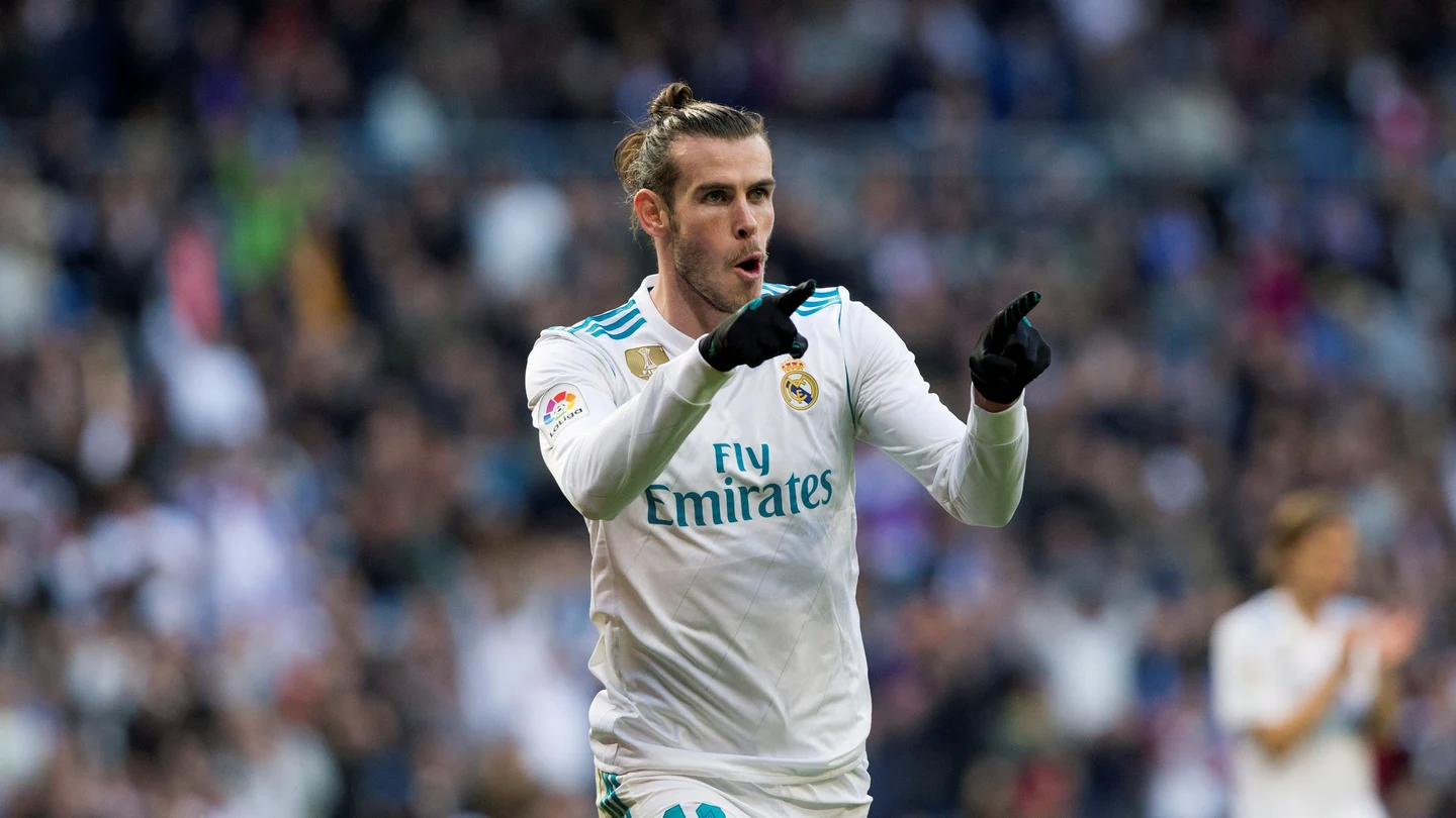 Gareth Bale celebra un gol con el Real Madrid Gareth Bale celebra un gol con el Real Madrid