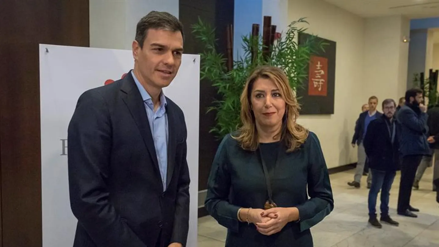 Pedro Sánchez y Susana Díaz Pedro Sánchez y Susana Díaz